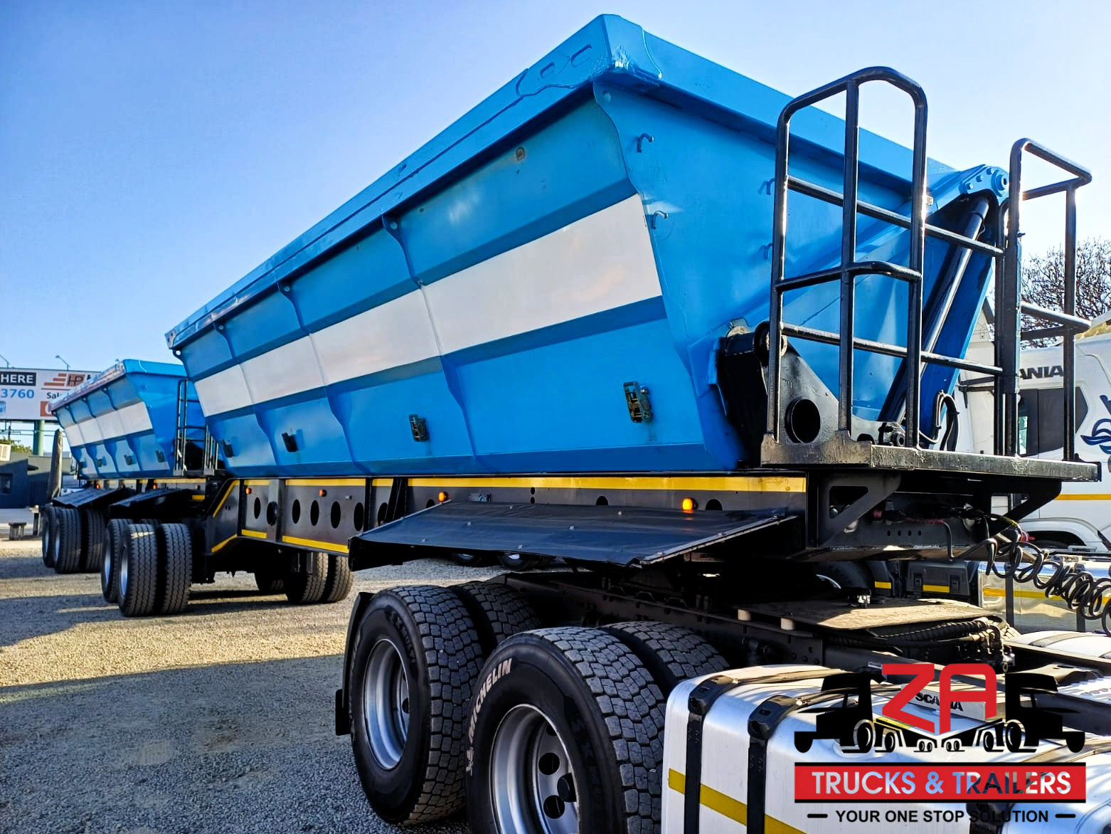 2018 AFRIT 40 CUBE SIDE TIPPER TRAILER #53195